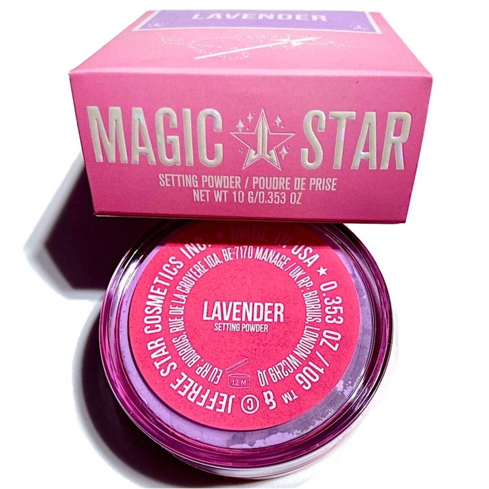 JEFFREE STAR Makeup Magic Star Brightening Setting Baking Powder Lavender NEW